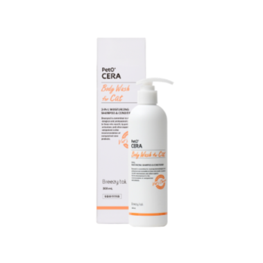 ペットセラ　Body Wash for Cat（ボディウォッシュフォーキャット） 300ml