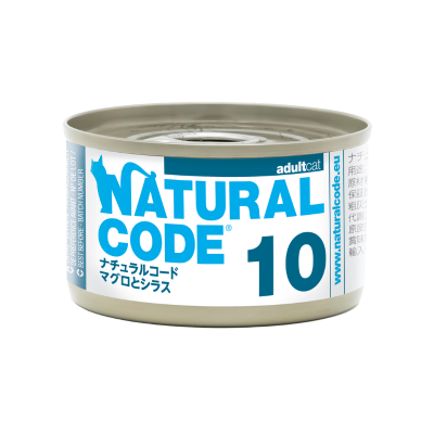 NATURAL CODE　NC10 マグロとシラス 85g