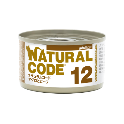 NATURAL CODE　NC12 マグロとビーフ 85g