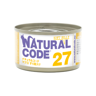 NATURAL CODE　NC27 マグロすり身入りソフトジェリータイプ 85g