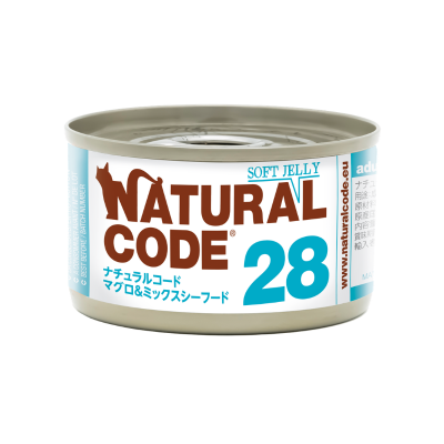 NATURAL CODE　NC28 マグロ＆ミックスシーフードソフトジェリータイプ 85g