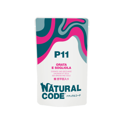 NATURAL CODE　NCP11 鯛 舌平目入りパウチタイプ 70g