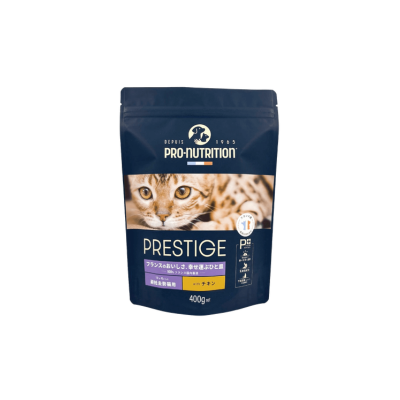 プレスティージ 猫用 アダルト 避妊去勢 with チキン 400g