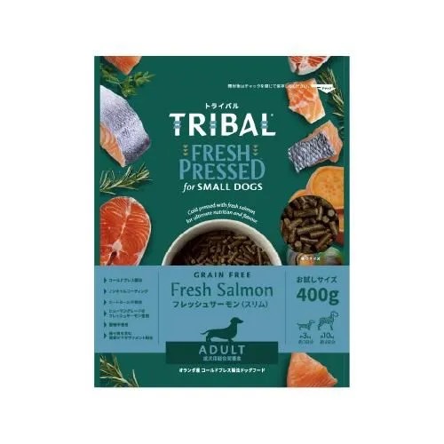 トライバル フレッシュサーモン （スリムキブル）400g