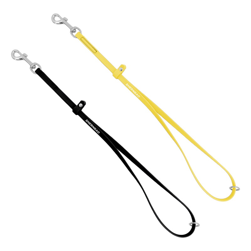 shernbao 撥水トリミングリードセット ブラック＆イエロー