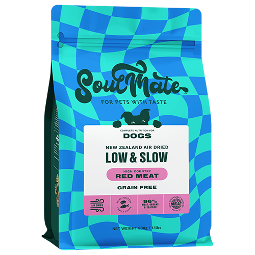 SoulMate DOG　エアドライフード レッドミート 500g