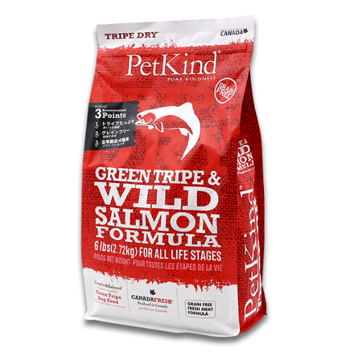 ペットカインド TDグリーントライプ&ワイルドサーモン6.35Kg