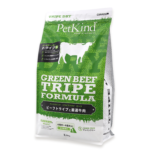 ペットカインド TDグリーンビーフトライプ   11.34Kg
