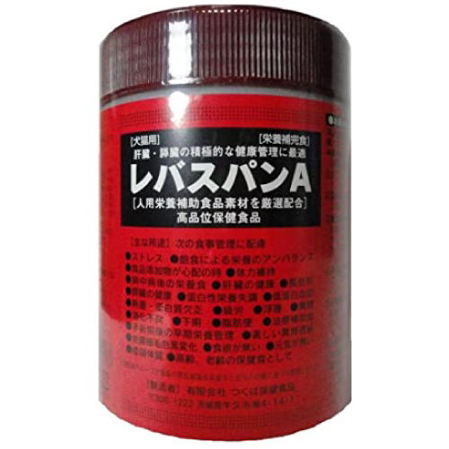 つくば保健食品 レバスパンA 300g