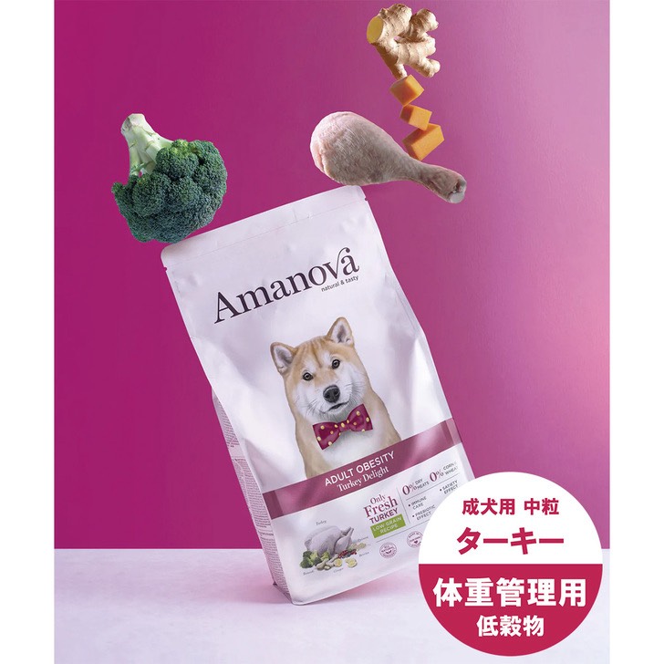 AMANOVA アダルト オウビースィティ ターキー ディライト 100g