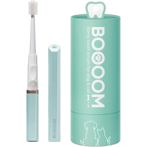 犬猫専用歯ブラシ BOOOOM プロ　ブルー