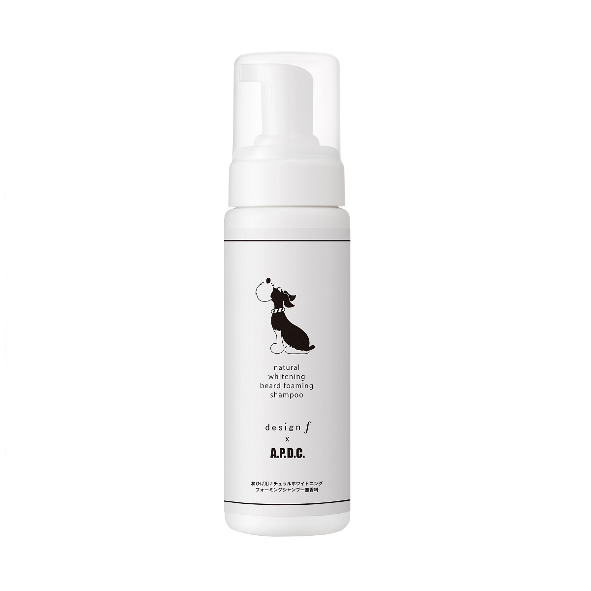 APDC  おひげ用ナチュラルホワイトニングフォーミングシャンプー 180ml
