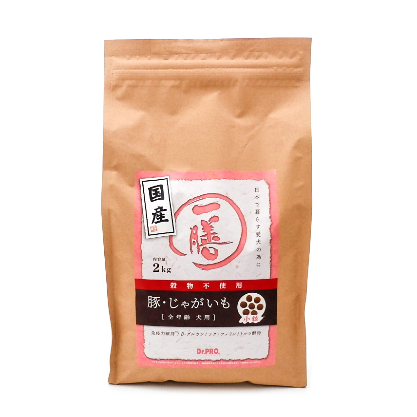 Dr.PRO 一膳 豚・じゃがいも小粒 6kg