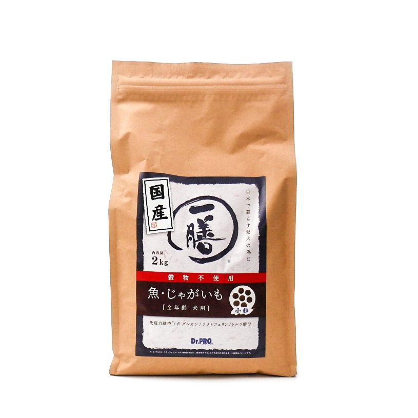 Dr.PRO 一膳 魚・じゃがいも小粒 6kg