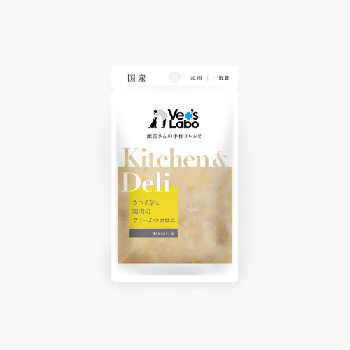 Vet's Labo　Kitchen&Deli キッチン&デリ さつま芋と鶏肉のクリームマカロニ 80g