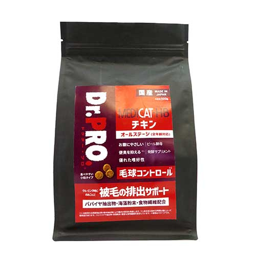 Dr.PRO メディキャットHB チキン オールステージ 500g