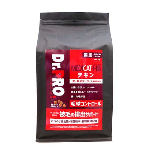 Dr.PRO メディキャットHB チキン オールステージ 2kg