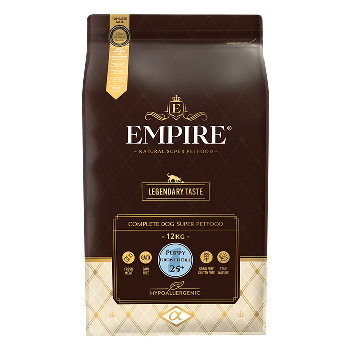 EMPIRE エンパイア パピーグロス 25+ 中粒 12kg
