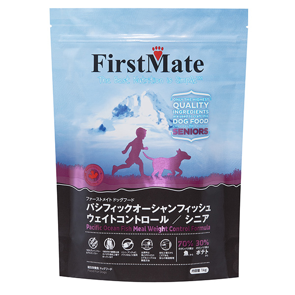 ファーストメイト ドッグ パシフィックオーシャンFシニア/ウエイト 普通粒 1kg