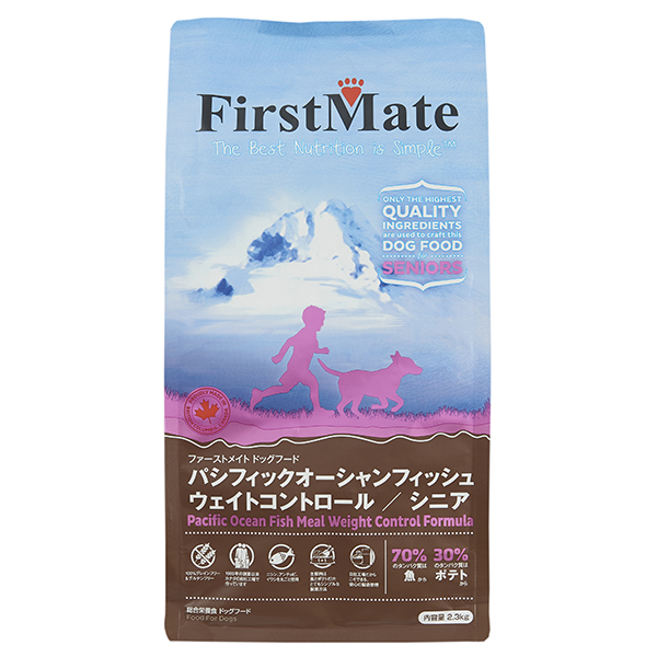 ファーストメイト ドッグ パシフィックオーシャンFシニア/ウエイト 普通粒 2.3kg