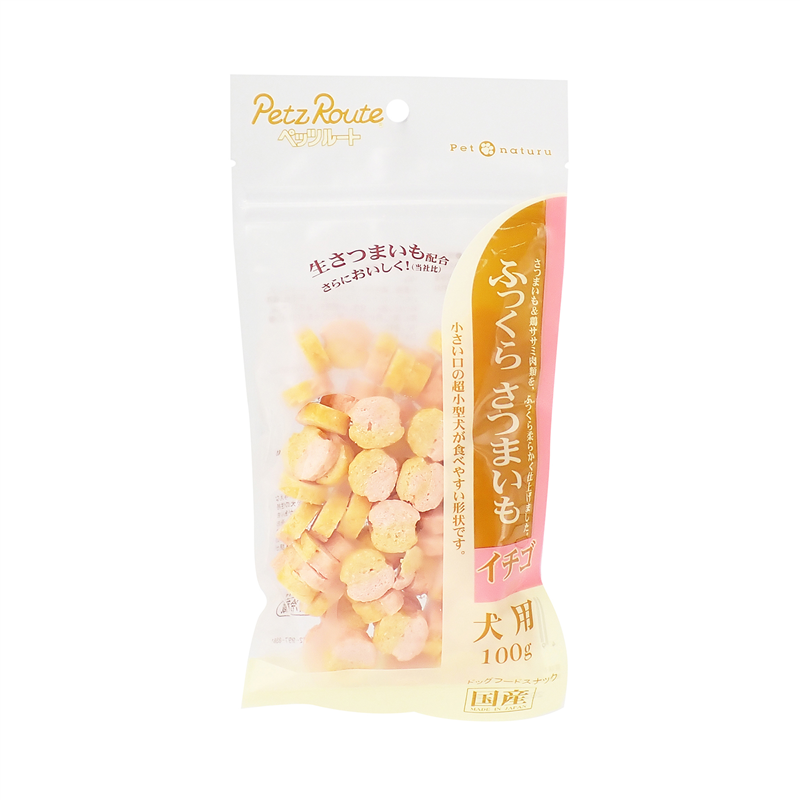 ペッツルート ふっくらさつまいも イチゴ 100g
