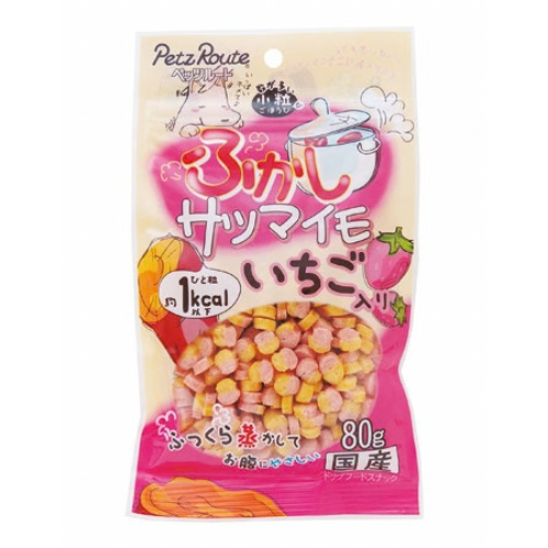 ペッツルート ふかしサツマイモ イチゴ 80g