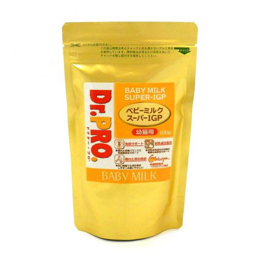 Dr.PRO ベビーミルクスーパーIGP幼猫用               100g