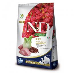 N&D キヌア ダイジェスチョン(お腹の健康サポート)ラム 成犬用 2.5kg